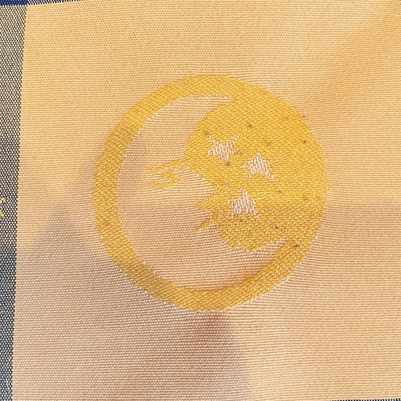 EUC Vintage Handmade Pillow Covers - Celestial Pattern Set of 2 - Picture 9 of 10